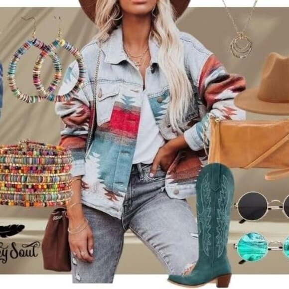 Boho Beaded Wrap Bracelet Multi-Layer Gold Accents Handmade Unique Gift - Picture 7 of 7